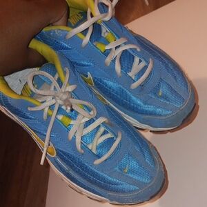 Nike Vibrant Blue and Yellow Athletic Shoes